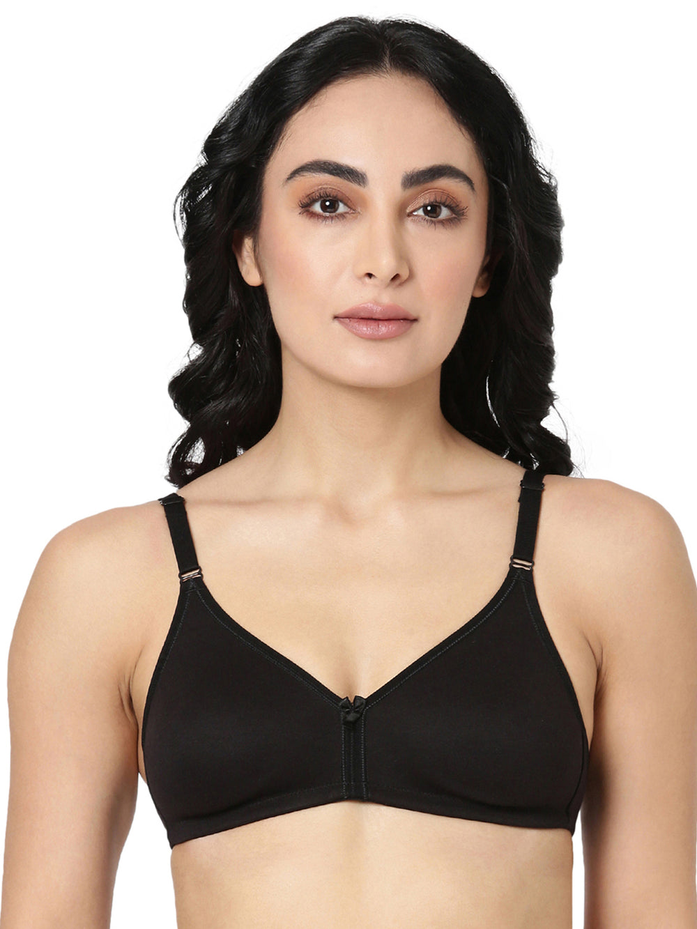 Be Positive- Everyday Cotton-Poly Bra With Gentle Support