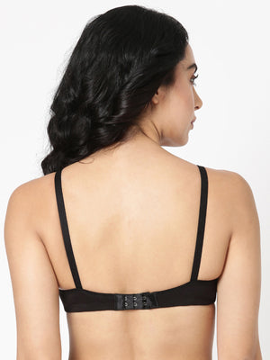 Be Positive- Everyday Cotton-Poly Bra With Gentle Support