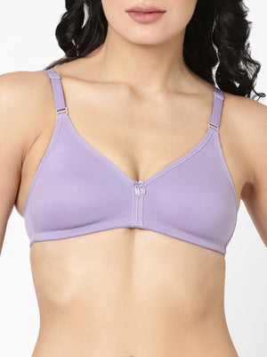 Be Positive- Everyday Cotton-Poly Bra With Gentle Support
