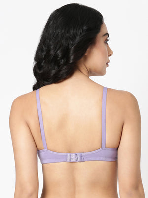 Be Positive- Everyday Cotton-Poly Bra With Gentle Support