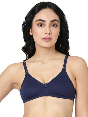 Be Positive- Everyday Cotton-Poly Bra With Gentle Support