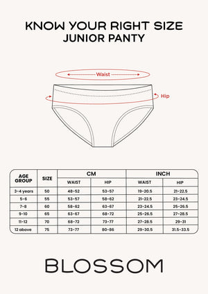 Kids Panty - Doodle Bloomer Panty Pack Of 3