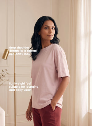BL LW T 12 - Round Neck Oversized T-Shirt for Everyday Comfort