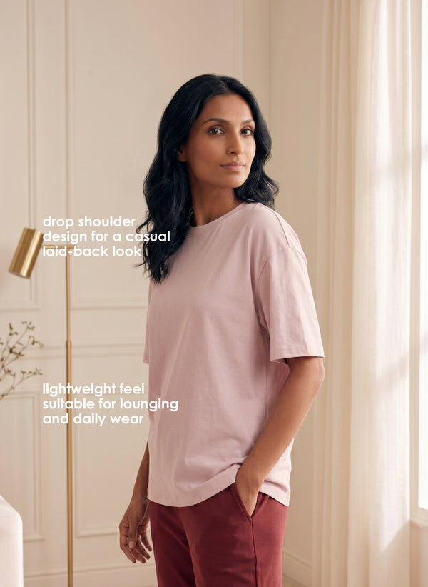BL LW T 12 - Round Neck Oversized T-Shirt for Everyday Comfort