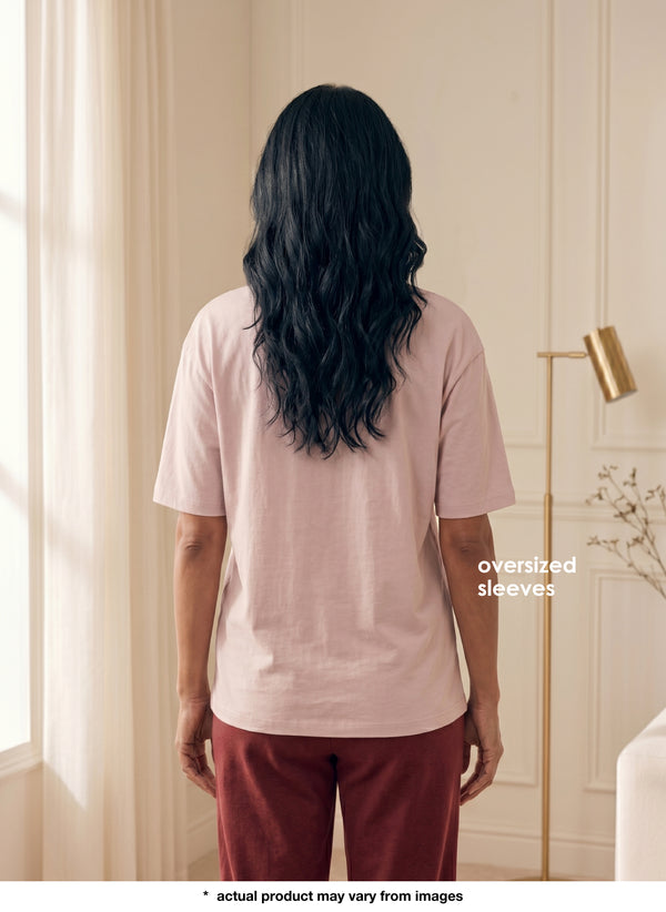 BL LW T 12 - Round Neck Oversized T-Shirt for Everyday Comfort