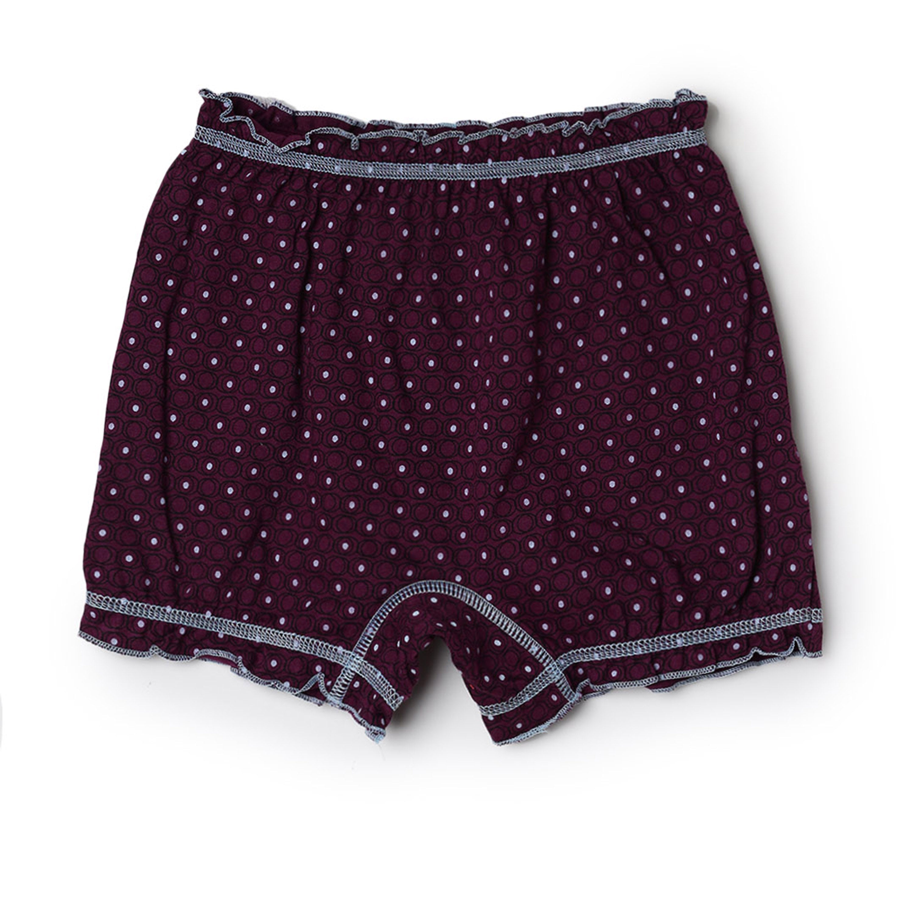 blossom-bloomer dark(pack of 3)-assorted10-girls shorts-junior