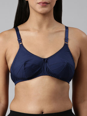 blossom-saree bra-blue2-woven cotton-everyday