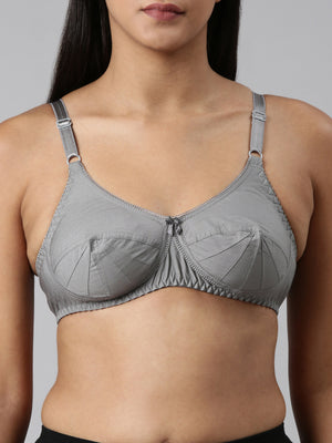 blossom-saree bra-dark-grey-2-woven cotton-everyday