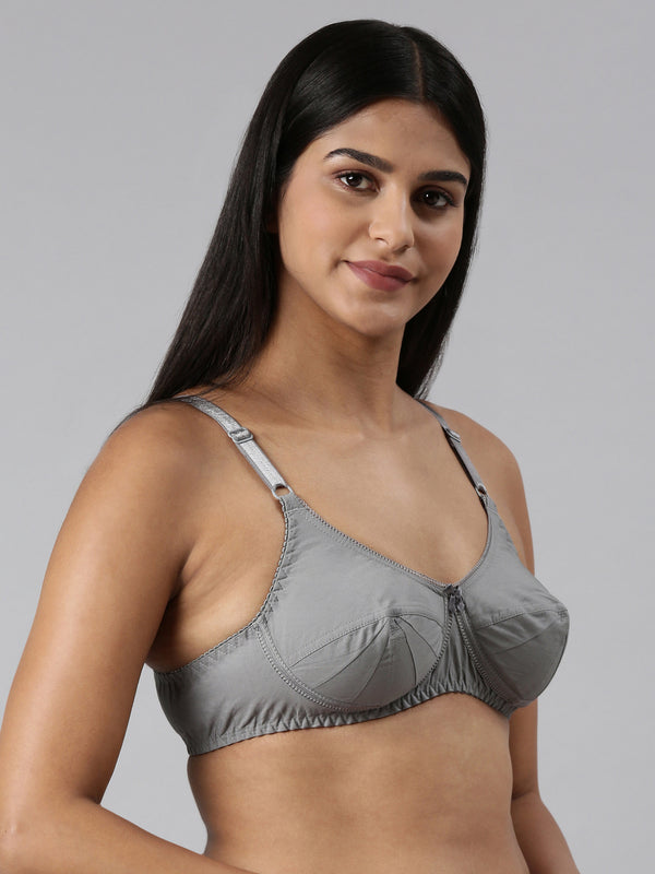 blossom-saree bra-dark-grey-4-woven cotton-everyday
