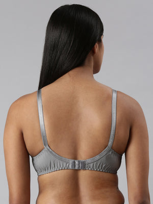 blossom-saree bra-dark-grey-5-woven cotton-everyday