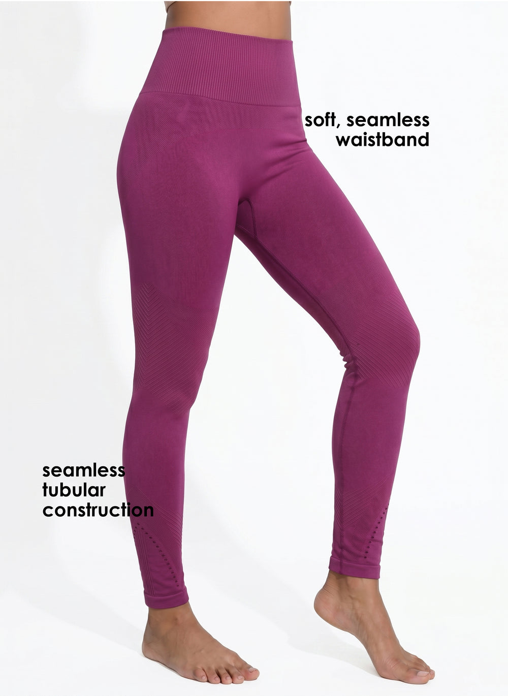 BL SL L 51 - Lightweight seamless waistband with a body-hugging stretch fit for support during gym workouts, yoga & running