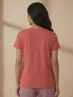BL LW T 11 - Relaxed Lounge Fit - 100% Cotton Slub Lightweight Fabric with Classic Round Neckline