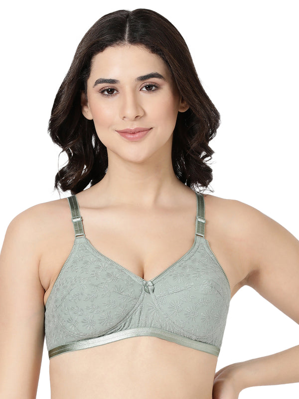 Bridal Foam - Elegant Cotton Support Bra For Brides