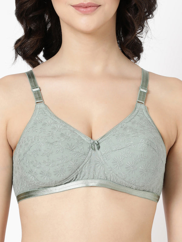 Bridal Foam - Elegant Cotton Support Bra For Brides