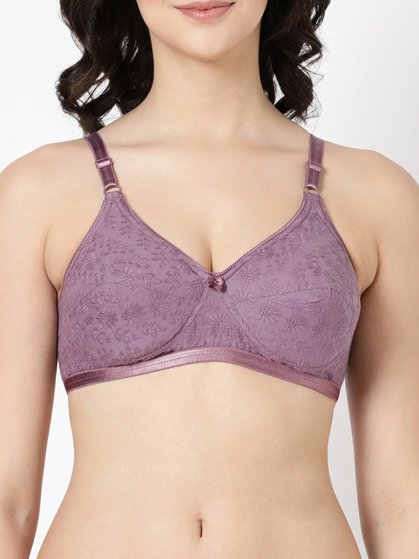 Bridal Foam - Elegant Cotton Support Bra For Brides
