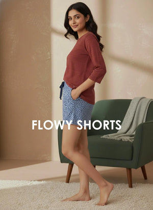 BUYBLOSSOMCOMFORTLOUNGEFLOWYSHORTSBLUE1