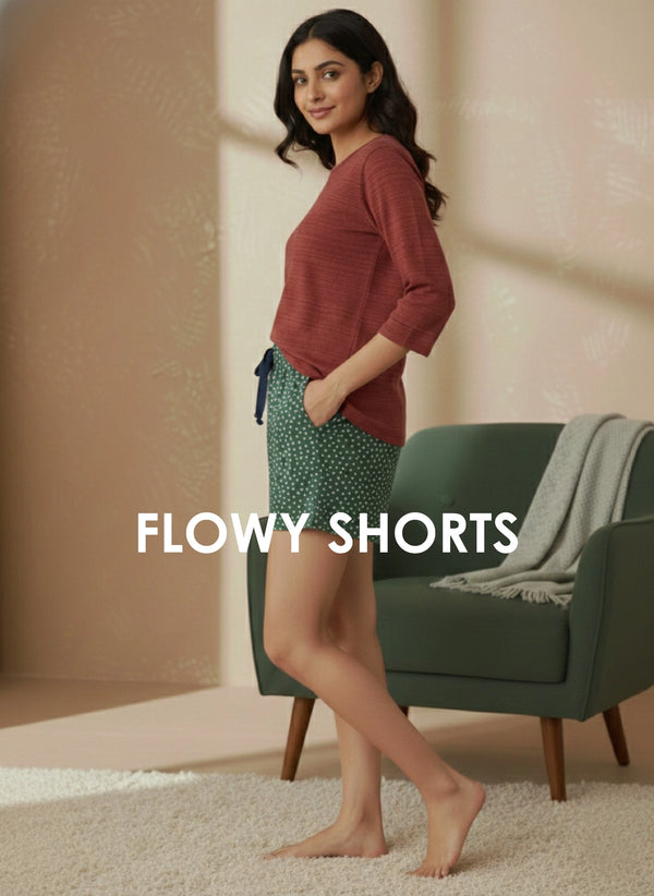 BUYBLOSSOMCOMFORTLOUNGEFLOWYSHORTSGREEN1_2