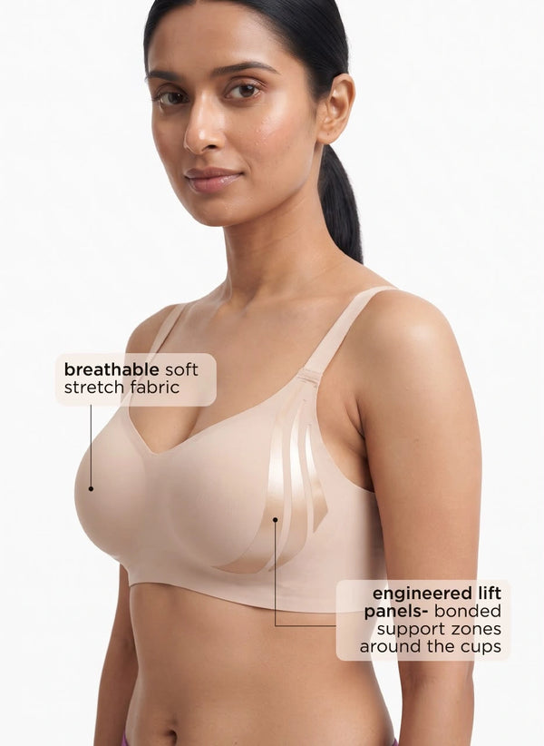 BUY BLOSSOM BONDED BRA WITH SIDE PANELS BL BN B 64,2