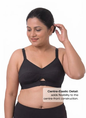 Priyasajini Bra  - Full Coverage Round Stitch bra with Centre Elastic