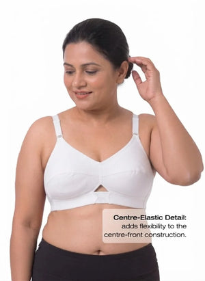 Priyasajini Bra  - Full Coverage Round Stitch bra with Centre Elastic