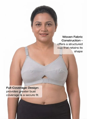 Priyasajini Bra  - Full Coverage Round Stitch bra with Centre Elastic