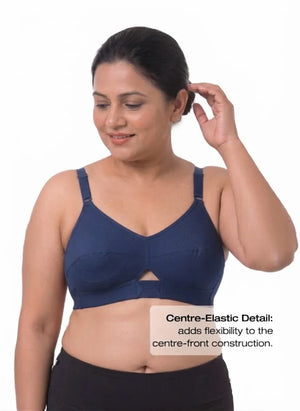 Priyasajini Bra  - Full Coverage Round Stitch bra with Centre Elastic