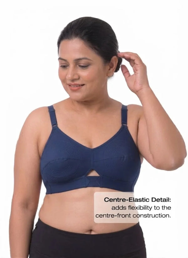Priyasajini Bra  - Full Coverage Round Stitch bra with Centre Elastic