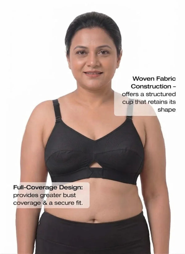 Priyasajini C & D - Full Coverage Round Stitch bra with Centre Elastic