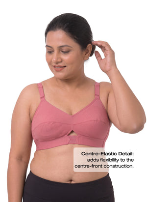 Priyasajini Bra  - Full Coverage Round Stitch bra with Centre Elastic