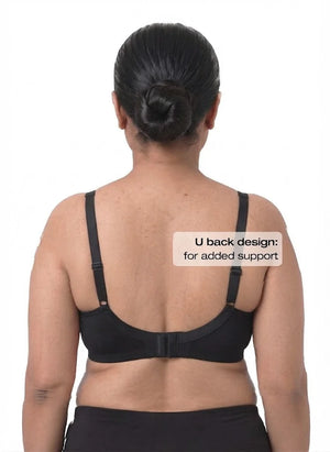 Priyasajini Bra  - Full Coverage Round Stitch bra with Centre Elastic
