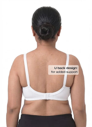 Priyasajini C & D - Full Coverage Round Stitch bra with Centre Elastic