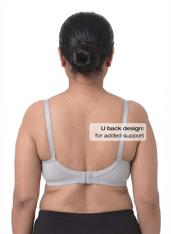 Priyasajini Bra  - Full Coverage Round Stitch bra with Centre Elastic