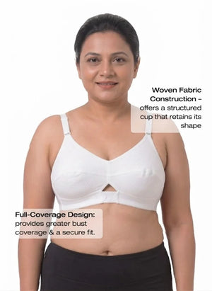 Priyasajini Bra  - Full Coverage Round Stitch bra with Centre Elastic