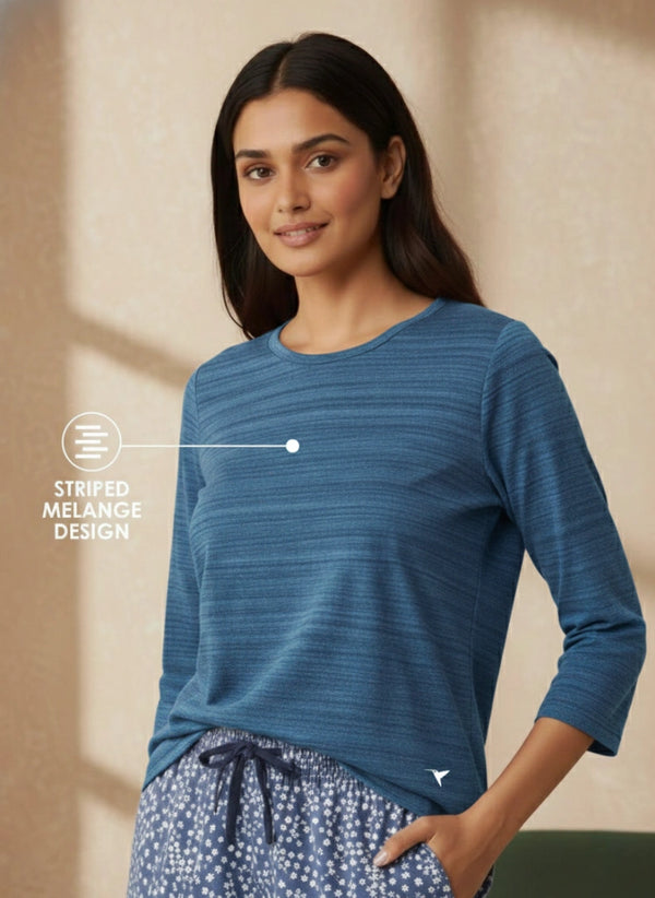 BUY_BLOSSOM_COMFORT_LOUNGE_LONG_SLEEVE_TEE_NAVY_BLUE_MELANGE_2