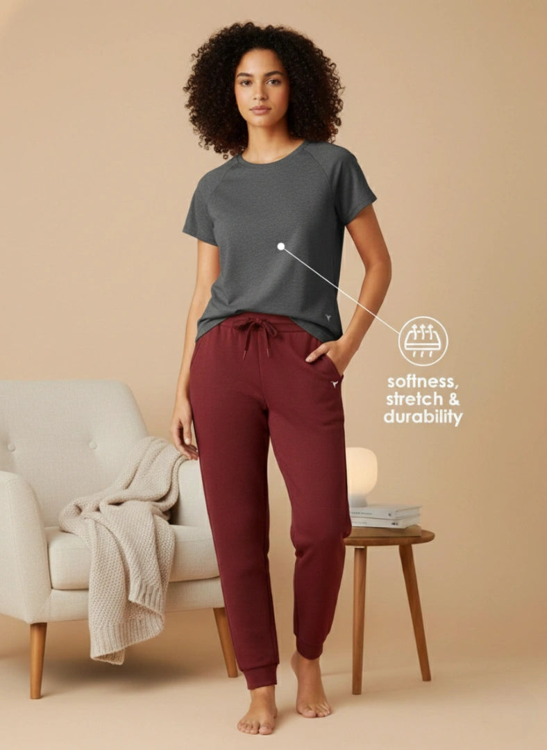 BUY_BLOSSOM_COMFORT_LOUNGE_T-SHIRT_HIP_LONG_TEE_CHARCOAL_MELANGE_1