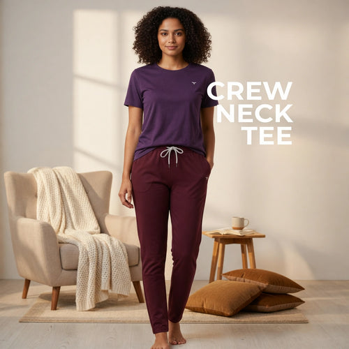 BUY_BLOSSOM_COMFORT_LOUNGE_TSHIRT_CREW_NECK_TEE_DARK_PURPLE_1