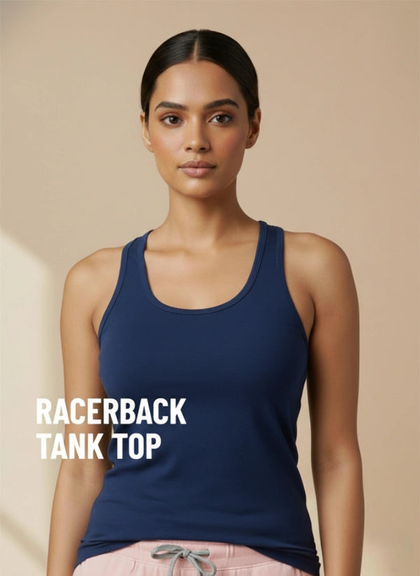 Racer Back Tank Top - Cotton Spandex Tank Top BUY 1 GET 1 FREE (add 2 to cart to avail the offer)