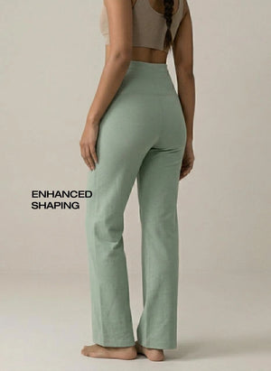 BUY BLOSSOM WIDE PANTS FOR ATHLEISURE PISTA GREEN - 3