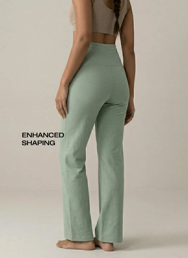 BUY BLOSSOM WIDE PANTS FOR ATHLEISURE PISTA GREEN - 3