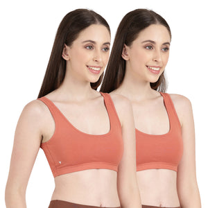 Blissful Bra - Pack of 2 - Soft Cotton Teenager Bra