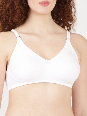 Buy Blossom Bra_Removable Straps_T-SHIRT BRA_2511 WHITE 2