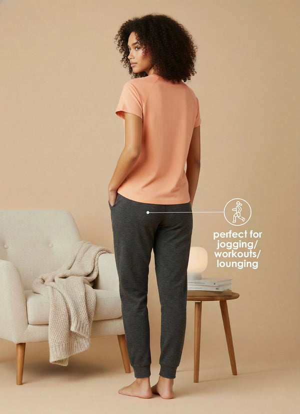 Buy_Blossom_Airy_Jogger_Pants_versatile_style_adjustable_waistband_stretchable_Charcoal-Melange