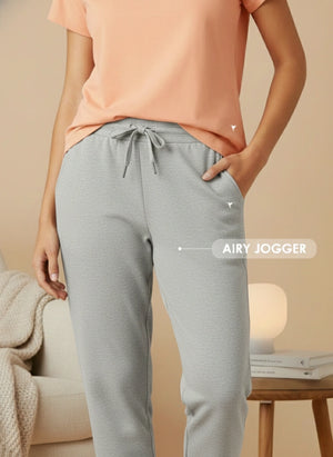 Buy_Blossom_Airy_Jogger_Pants_versatile_style_adjustable_waistband_stretchable_Grey-Melange