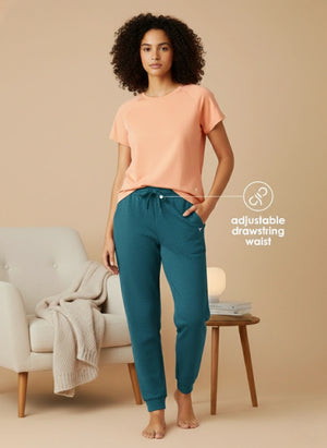 Buy_Blossom_Airy_Jogger_Pants_versatile_style_adjustable_waistband_stretchable_Navy-Blue-Melange
