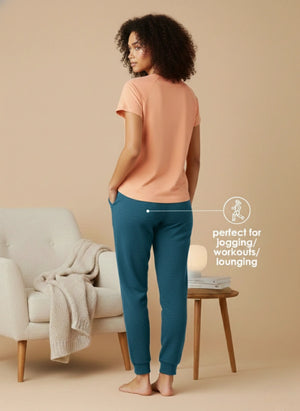 Buy_Blossom_Airy_Jogger_Pants_versatile_style_adjustable_waistband_stretchable_Navy-Blue-Melange