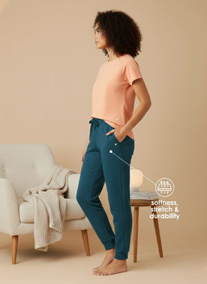 Buy_Blossom_Airy_Jogger_Pants_versatile_style_adjustable_waistband_stretchable_Navy-Blue-Melange