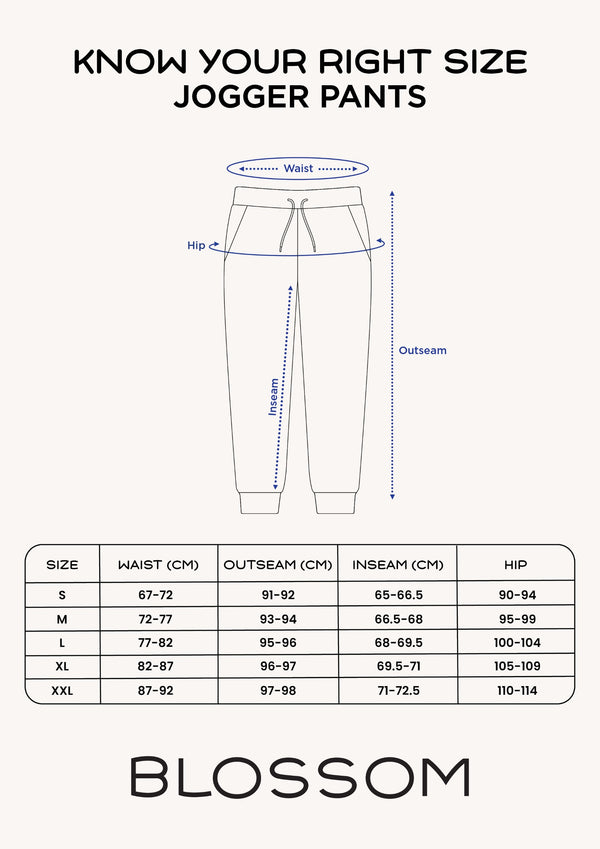 Buy_Blossom_Airy_Jogger_Pants_versatile_style_adjustable_waistband_stretchable_Size-Chart