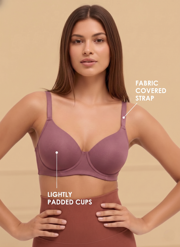 Buy_Blossom_Aura_Pad_medium_padded_support_bra_nylon_fabric_Mauve