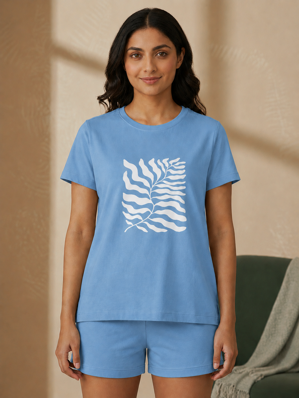 Buy_Blossom_BL_LW_T_10_100_Cotton_Bio_Washed_Relax_Fit_Half_Sleeve_Side_Slit_tshirt_mid-blue