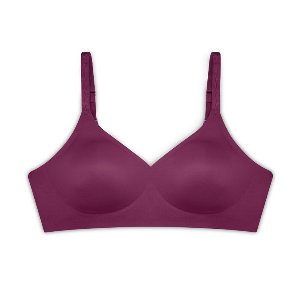 Glossy Pad - Bonded, Seamless Full Coverage Bra With Removable Pads For Support And Invisible Look